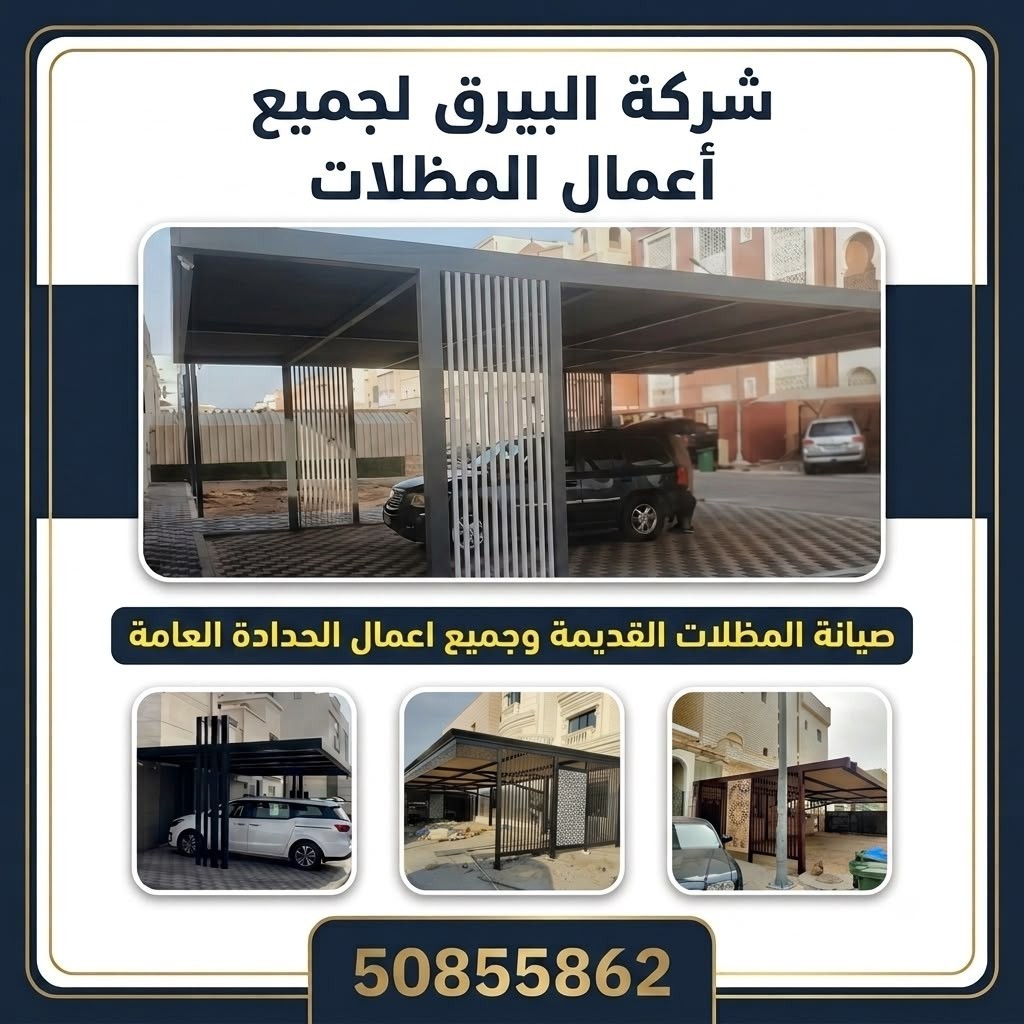 شركة البيرق لجميع أعمال المظلات