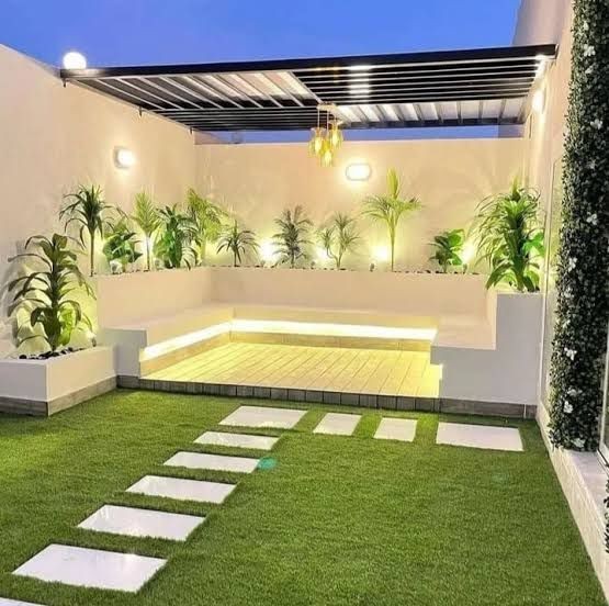 تنسيق وتصميم حدائق