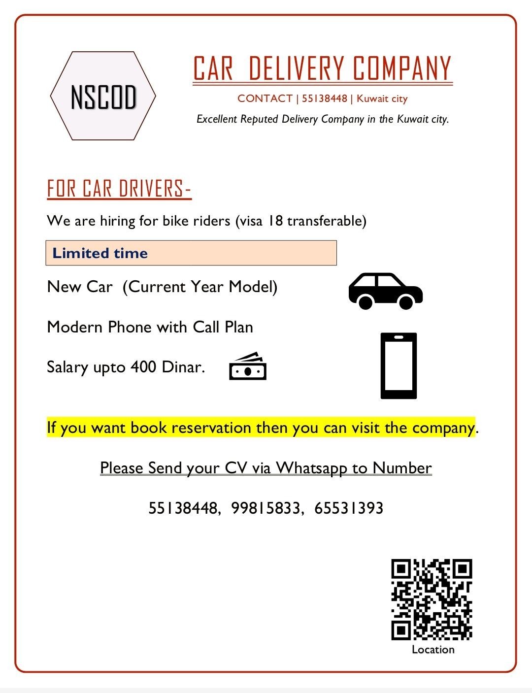 car delivery company